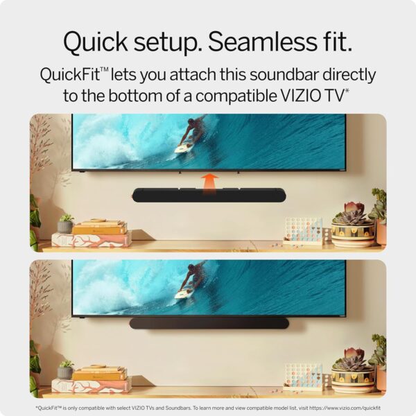 VIZIO 5.1 Soundbar SE, Wireless Subwoofer, Surround Sound w/Dolby Atmos, DTS:X, Bluetooth - SV510X-0806 (New, 2024 Model) - Image 11