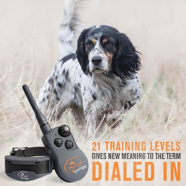 SportDOG Brand SportHunter 1825X Remote Trainer - Shock Collar with 1 Mile Range - Rechargeable Dog Training Collar with Static, Vibrate, and Tone - SD-1825X - Image 3