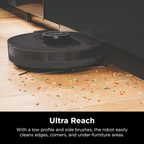 Shark AV2501S AI Ultra Robot Vacuum, with Matrix Clean, Home Mapping, 30-Day Capacity HEPA Bagless Self Empty Base, Perfect for Pet Hair, Wifi, Dark Grey - Image 13