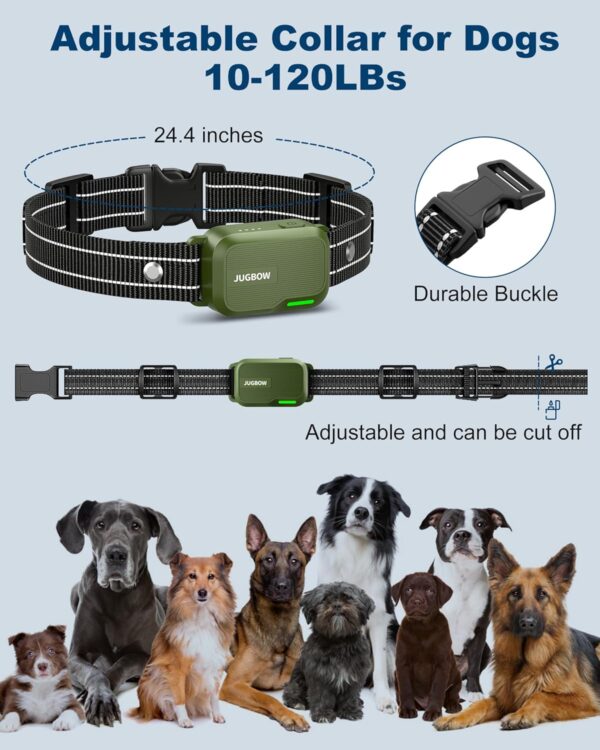 Dog Shock Collar - 3300FT Dog Training Collar with Remote Innovative IPX7 Waterproof with 4 Training Modes, Rechargeable E-Collar for All Breeds - Image 6