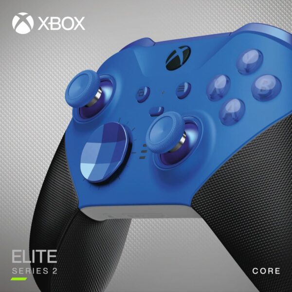 Xbox Elite Series 2 Core Wireless Gaming Controller – Blue – Xbox Series X|S, Xbox One, Windows PC, Android, and iOS - Image 8