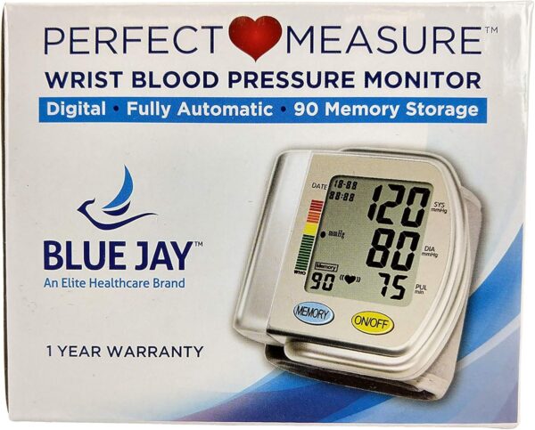 Blue Jay An Elite Healthcare Brand Digital Blood Pressure Unit for Wrist | Digital Blood Pressure Measuring Device | Medical Supplies for BP measurement - Image 10