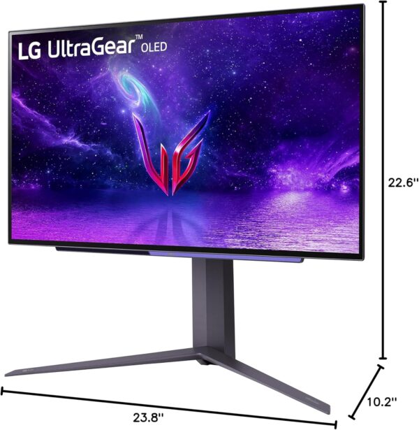 LG 27" Ultragear™ OLED QHD Gaming Monitor with 240Hz .03ms GtG & nVIDIA® G-SYNC® Compatible,Black - Image 20