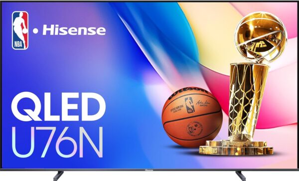 Hisense 100-Inch Class U7 Series ULED 4K UHD Google Smart TV (100U76N, 2024 Model) - QLED, Native 144Hz, Dolby Vision, Full Array Local Dimming, Game Mode Pro, Alexa Compatibility - Image 2