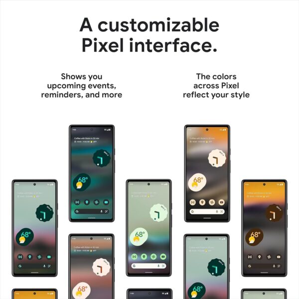 Google Pixel 6a - 5G Android Phone - Unlocked Smartphone with 12 Megapixel Camera and 24-Hour Battery - Chalk - Image 11