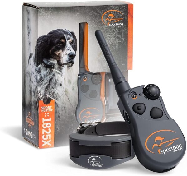 SportDOG Brand SportHunter 1825X Remote Trainer - Shock Collar with 1 Mile Range - Rechargeable Dog Training Collar with Static, Vibrate, and Tone - SD-1825X - Image 2