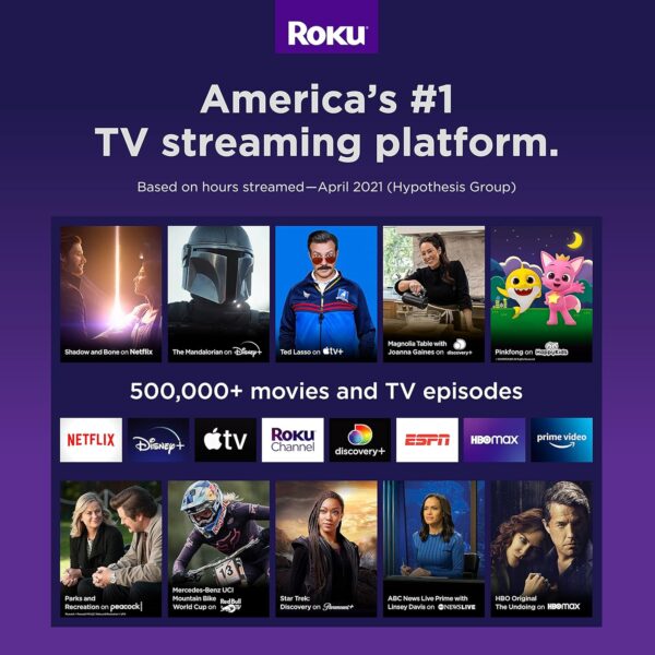 Roku Streaming Stick+ | HD/4K/HDR Streaming Device with Long-range Wireless and Roku Voice Remote with TV Controls - Image 7