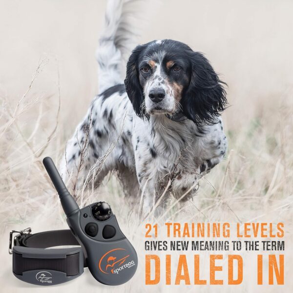 SportDOG Brand 425 Remote Trainers - 500 Yard Range E-Collar with Static, Vibrate and Tone - Waterproof, Rechargeable - Black (SD-425X) Dog Training Collar - Image 3