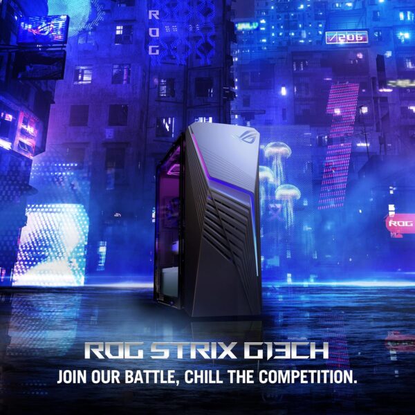 ASUS ROG G13CH (2024) Gaming Desktop PC, Intel® Core™ i7-13700F, NVIDIA® GeForce RTX™ 4060 Dual, 1TB NVMe™ PCIe® 4.0 SSD, 16GB DDR4 RAM, Windows 11, G13CH-PS764 - Image 10