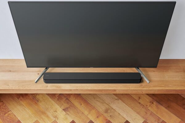 Sony S100F 2.0ch Soundbar with Bass Reflex Speaker, Integrated Tweeter and Bluetooth, (HTS100F), easy setup, compact, home office use with clear sound black - Image 6