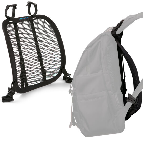 Lightweight Ventilation Backpack Spacer - Improve Airflow, Reducing Sweat Small or Standard Sizes