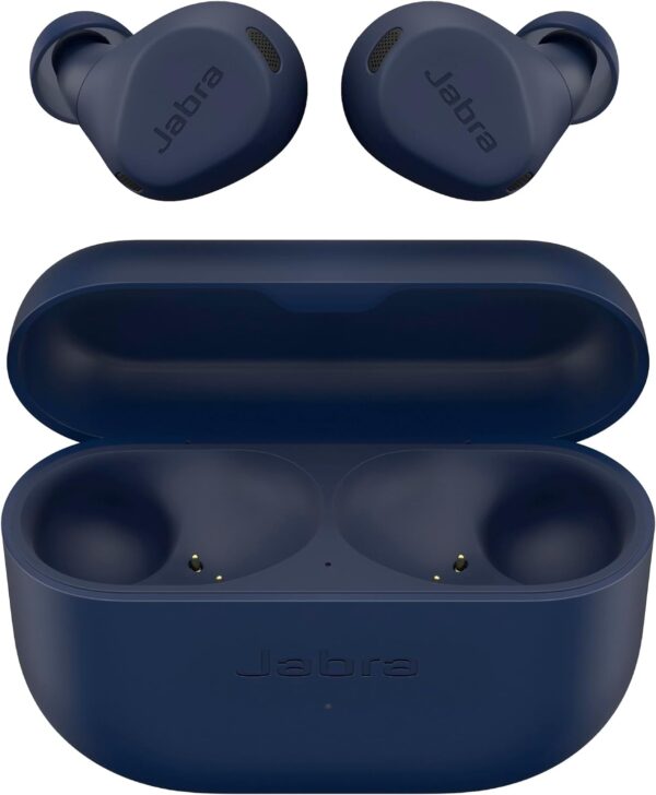 Jabra Elite 8 Active - Best, Most Advanced HearThrough Sports Wireless Bluetooth Earbuds - Comfortable Secure Fit, Military Grade Durability, Active Noise Cancellation, Dolby Surround Sound - Navy