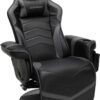RESPAWN 900 Gaming Recliner - Video Games Console Recliner Chair, Computer Recliner, Adjustable Leg Rest and Recline, Recliner with Cupholder, Reclining Gaming Chair with Footrest - Gray