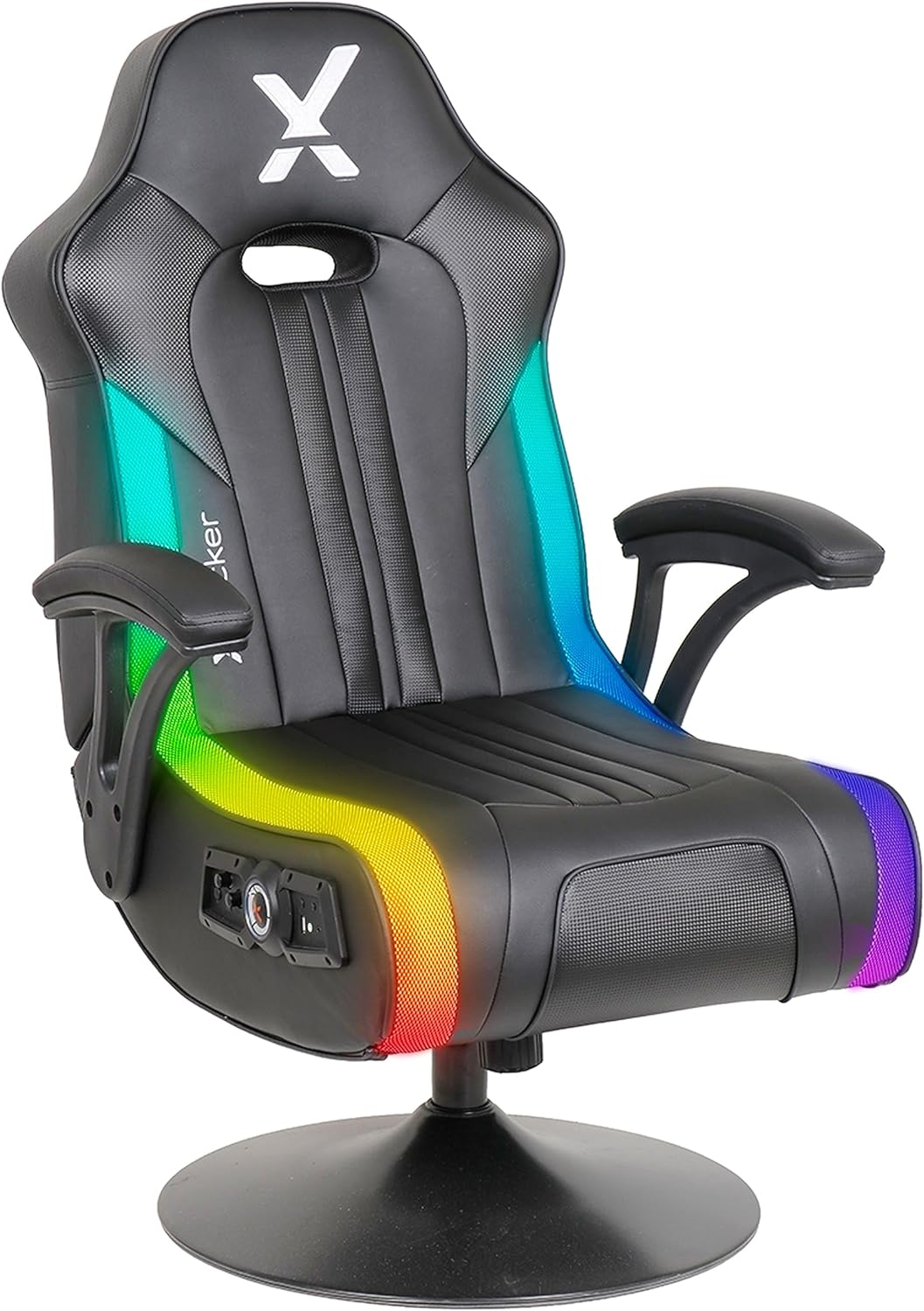 X Rocker Torque Pedestal Gaming Chair, Bluetooth Audio with Subwoofer and Vibration