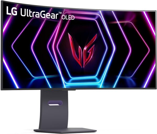 LG 39GS95QE 39-inch Ultragear OLED Curved Gaming Monitor WQHD 800R 240Hz 0.03ms DisplayHDR True Black 400 AMD FreeSync Premium Pro NVIDIA G-Sync HDMI 2.1 DisplayPort Tilt/Height/Swivel Stand Black - Image 14