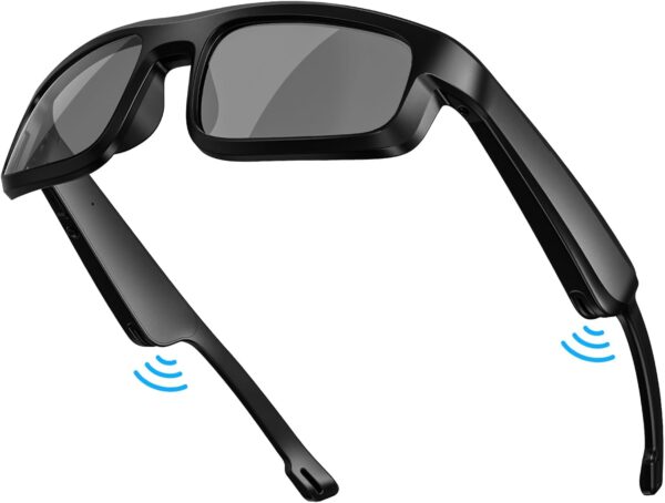 Smart Glasses, Polarized Bluetooth Sunglasses, Built-in Mic & Speakers, Voice Assistant, UV Protection Audio Sun Glass - Image 2