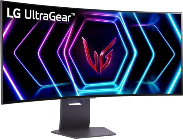 LG 39GS95QE 39-inch Ultragear OLED Curved Gaming Monitor WQHD 800R 240Hz 0.03ms DisplayHDR True Black 400 AMD FreeSync Premium Pro NVIDIA G-Sync HDMI 2.1 DisplayPort Tilt/Height/Swivel Stand Black - Image 4