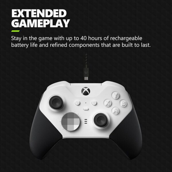 Xbox Microsoft Elite Wireless Controller Series 2 Core - White (Renewed) - Image 5