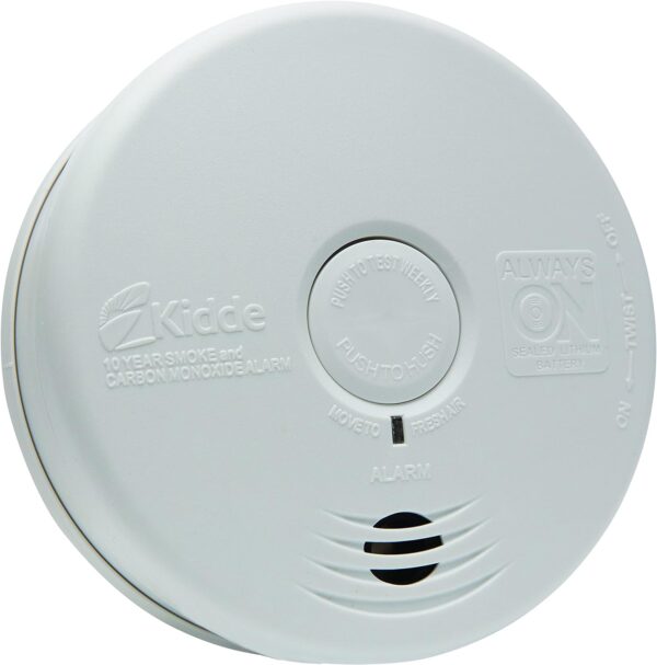 Kidde Smoke Detector & Carbon Monoxide Detector Combo with 10-Year Battery,‎White - Image 12