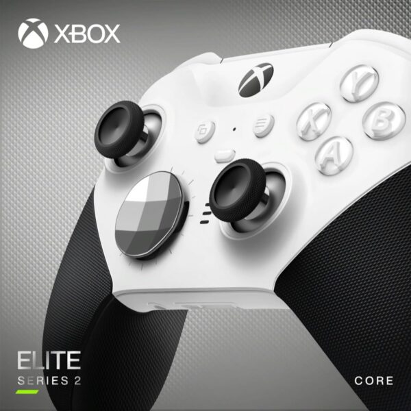 Xbox Microsoft Elite Wireless Controller Series 2 Core - White (Renewed) - Image 8