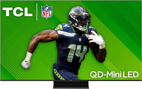 TCL 75-Inch QM7 QLED 4K Smart QD-Mini LED TV with Google TV (75QM751G, 2024 Model) Dolby Vision IQ, Dolby Atmos, HDR, Game Accelerator up to 240Hz, Voice Remote, Works with Alexa, Streaming Television - Image 2