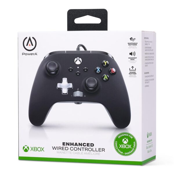 PowerA Enhanced Wired Controller for Xbox Series X|S - Black, Officially Licensed for Xbox - Image 10