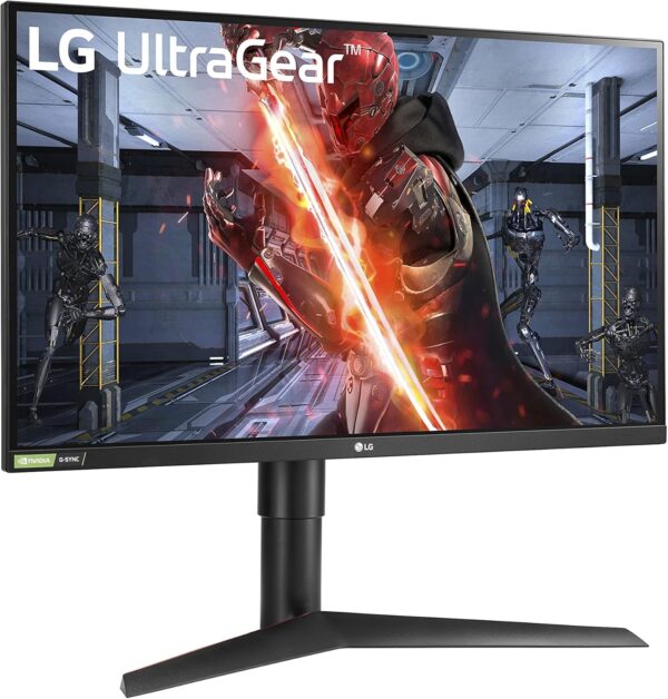 LG UltraGear QHD 27-Inch Gaming Monitor 27GL83A-B - IPS 1ms (GtG), with HDR 10 Compatibility, NVIDIA G-SYNC, and AMD FreeSync, 144Hz, Black - Image 4