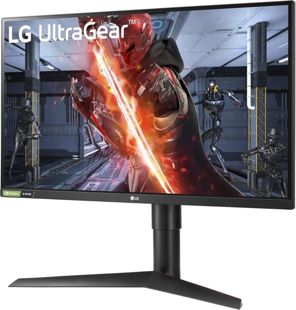 LG UltraGear QHD 27-Inch Gaming Monitor 27GL83A-B - IPS 1ms (GtG), with HDR 10 Compatibility, NVIDIA G-SYNC, and AMD FreeSync, 144Hz, Black - Image 3