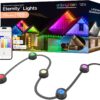 Enbrighten Eternity Permanent Outdoor Lights, 100ft with 72 RGBWIC LEDs, Smart Eave Lights, Endless Light Colors, Daily and Accent Lighting, IP67 Waterproof, Compatible with Alexa, Google Home, 82730 - Image 2