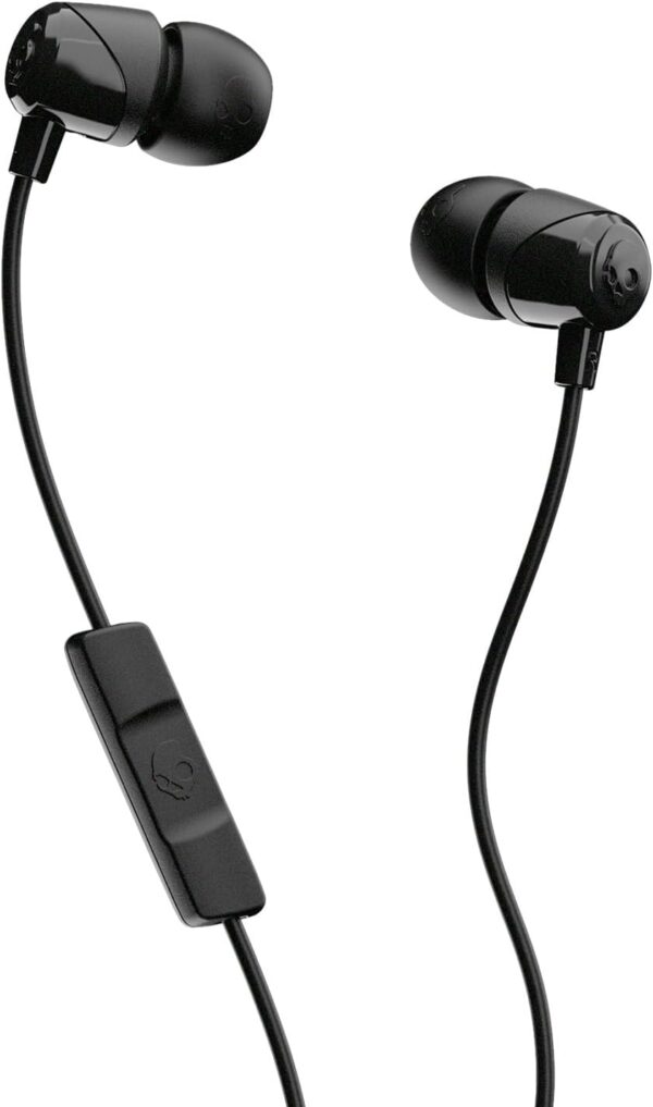 Skullcandy Jib In-Ear Earbuds with Microphone - Black