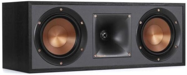 Klipsch Reference R-625FA 5.1 Home Theater Pack, Black, Pair, Bundle with 2X R-41M Bookshelf Speakers, R-52C Center Speaker, R-100SW 10" 300W Powered Subwoofer - Image 5