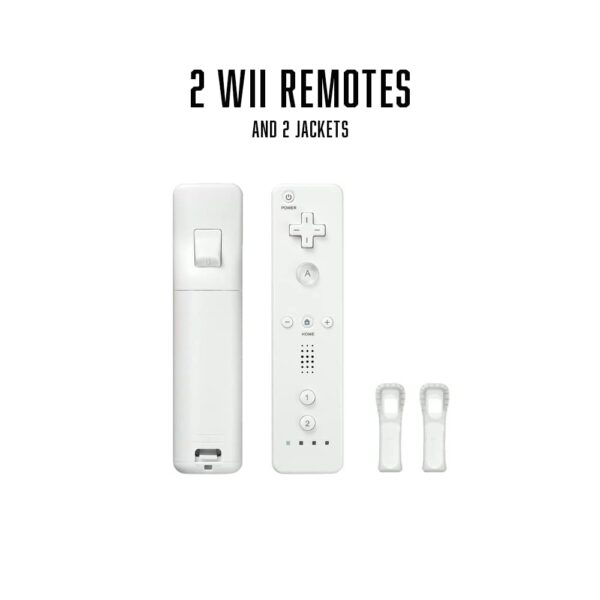 Nintendo Wii Console, White Premium Bundle (Renewed) - Image 4