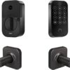 Yale Assure Lock 2 Touchscreen with Wi-Fi and Valdosta Lever in Black Suede - Image 2