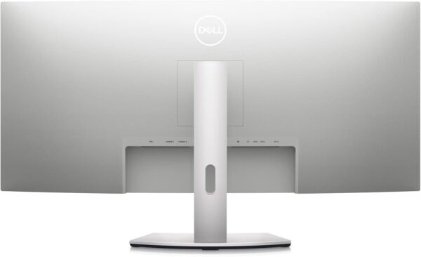 Dell S3422DW Curved Monitor - 34-inch WQHD (3440 x 1440) Display, 1800R Curved Screen, Built-in Dual 5W Speakers, 4ms Grey-to-Grey Response Time, 16.7 Million Colors - Silver - Image 8