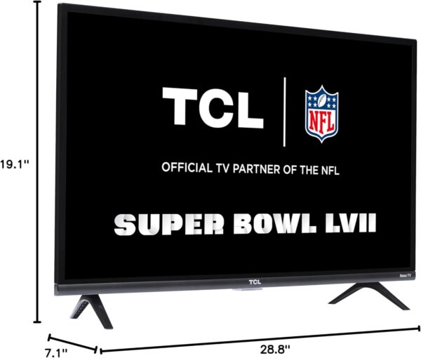 TCL 32-inch 1080p Roku Smart LED TV - 32S327, 2019 Model - Image 10