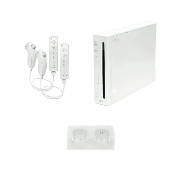 Nintendo Wii Console, White Premium Bundle (Renewed) - Image 8