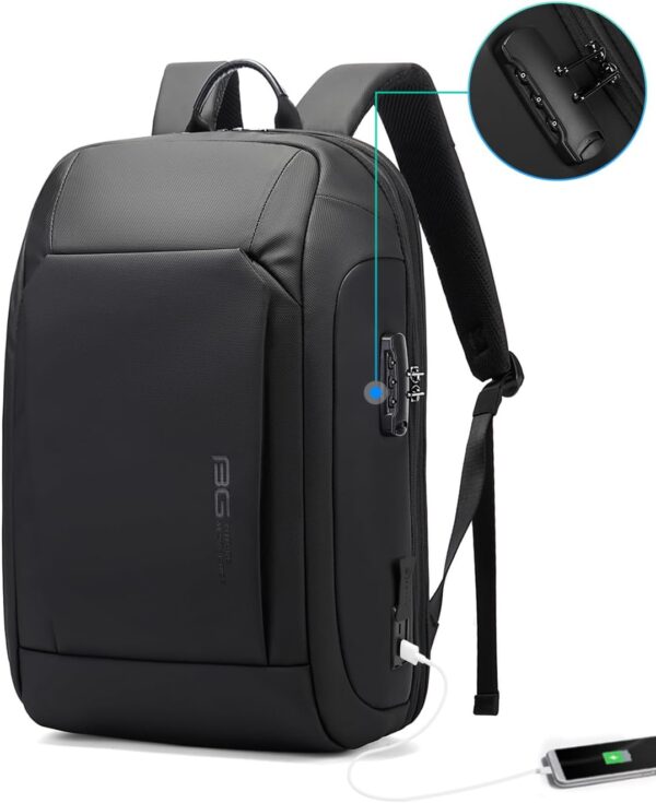 BANGE Business Laptop Smart backpack Can Hold 15.6 Inch Laptop Commute Backpack Carry on bag for men and women - Image 9