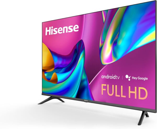 Hisense A4 Series 32-Inch FHD 1080p Smart Android TV with DTS Virtual X, Game & Sports Modes, Chromecast Built-in, Alexa Compatibility (32A4FH, 2022 Model),Black - Image 10