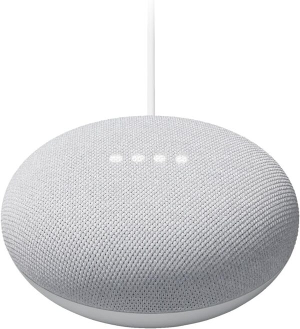 Google Nest Mini 2nd Gen - Bluetooth Speaker with English and Muliti Language Compatibility for Use Anywhere (Light Gray) - Image 5