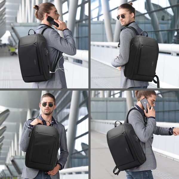 BANGE Business Laptop Smart backpack Can Hold 15.6 Inch Laptop Commute Backpack Carry on bag for men and women - Image 8