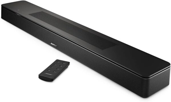 Bose Smart Soundbar 600 with Dolby Atmos, Bluetooth Wireless Sound Bar for TV with Build-In Microphone and Alexa Voice Control, Black - Image 4