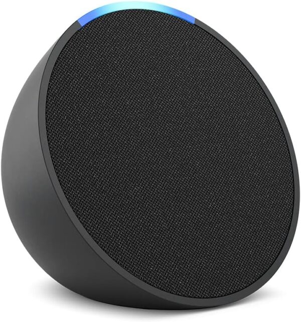 Certified Refurbished Echo Pop | Full sound compact smart speaker with Alexa | Charcoal - Image 3