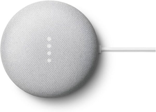 Google Nest Mini 2nd Gen - Bluetooth Speaker with English and Muliti Language Compatibility for Use Anywhere (Light Gray) - Image 6