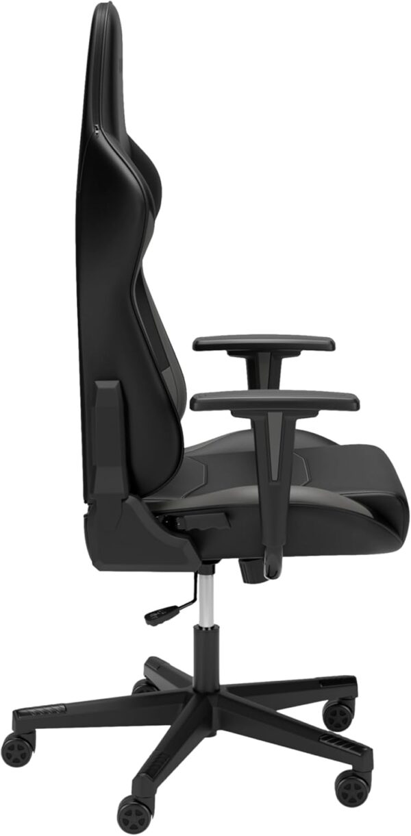 RESPAWN 110 Gaming Chair - Gamer Chair PC Computer Chair, Ergonomic Gaming Chairs, Office Chair with Integrated Headrest, Gaming Chair for Adults 135 Degree Recline with Angle Lock - Gray - Image 5