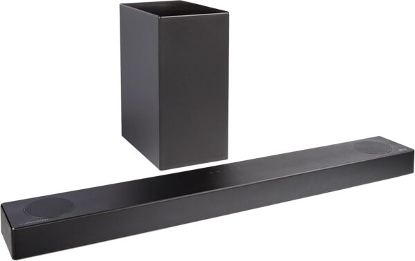 LG S75Q 3.1.2ch Sound bar with Dolby Atmos DTS:X, High-Res Audio, Synergy TV, Meridian, HDMI eARC, 4K Pass Thru with Dolby Vision Black - Image 2