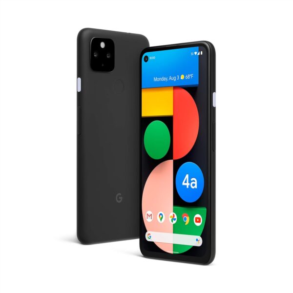 Google Pixel 4a with 5G - Android Phone - New Unlocked Smartphone with Night Sight and Ultrawide Lens - Just Black - Image 2