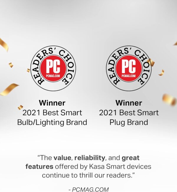 Kasa Smart Plug Mini 15A, Apple HomeKit Supported, Smart Outlet Works with Siri, Alexa & Google Home, UL Certified, App Control, Scheduling, Timer, 2.4G WiFi Only, 4 Count (Pack of 1) (EP25P4), White - Image 3