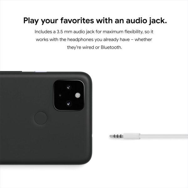 Google Pixel 4a with 5G - Android Phone - New Unlocked Smartphone with Night Sight and Ultrawide Lens - Just Black - Image 10