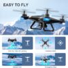 TENSSENX GPS Drone with 1080P HD Camera for Adults and Kids, 5G Transmission FPV Drone, TSRC X7 RC Quadcopter with 2 Batteries, Auto Return, Follow Me, Altitude Hold, Easy for Beginners - Image 8