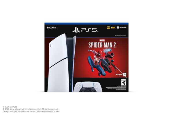 PlayStation 5 Digital Edition – Marvel’s Spider-Man 2 Bundle (Slim) - Image 3